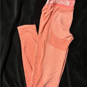Gymshark Pink Leggings Stretchy Athletic Wear